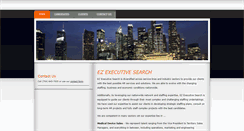 Desktop Screenshot of ezexecutivesearch.com